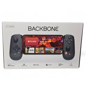 Backbone One Mobile Gaming Controller iPhone Lightning Black BB02BR SEALED NEW